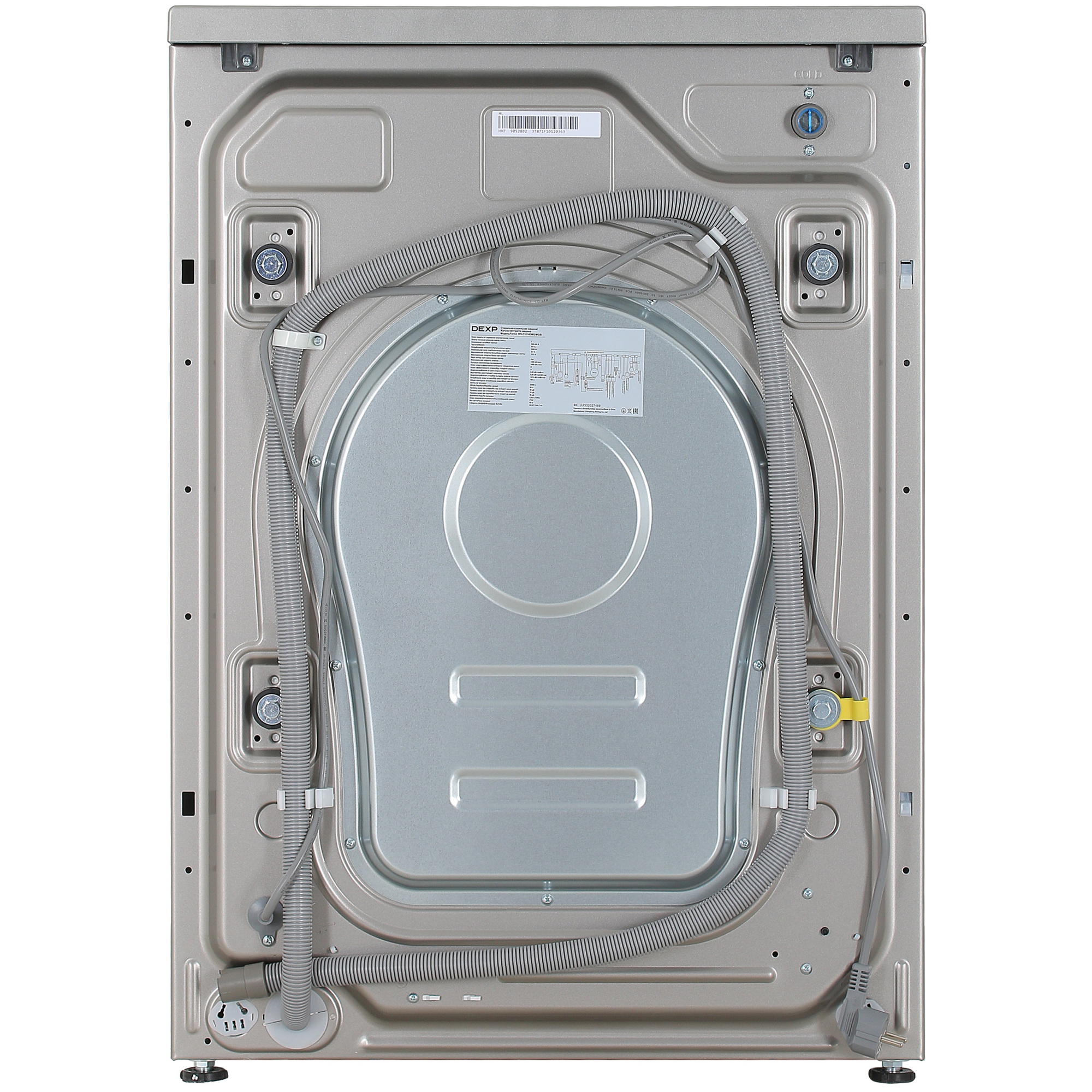 5427732 Стирально-сушильная машина DEXP WD-F1014DMG/MGSI серебристый STDN-0016145 - Вид №12