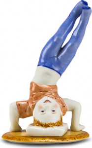 10631782 RUPOR manufactory Скульптура "Рак" (роспись) Фарфор