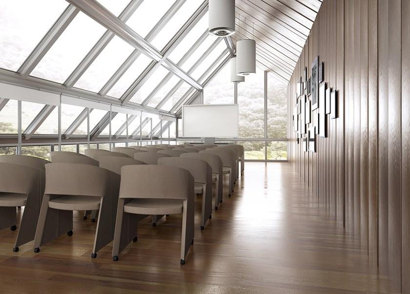 Leyform Складное кресло для конференций из ткани с подлокотниками Reef sun-id-1451857 - Вид №3