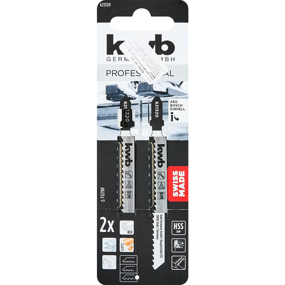 Пилка для лобзика по стали KWB T127DF, 2 шт. 86842339 STLM-2131094  - Вид №4