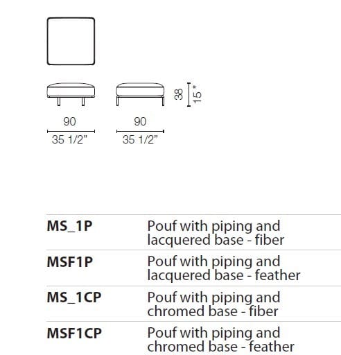 Съемный диван CAPPELLINI Cap Martin Sunset ARCH-00087904 - Вид №27