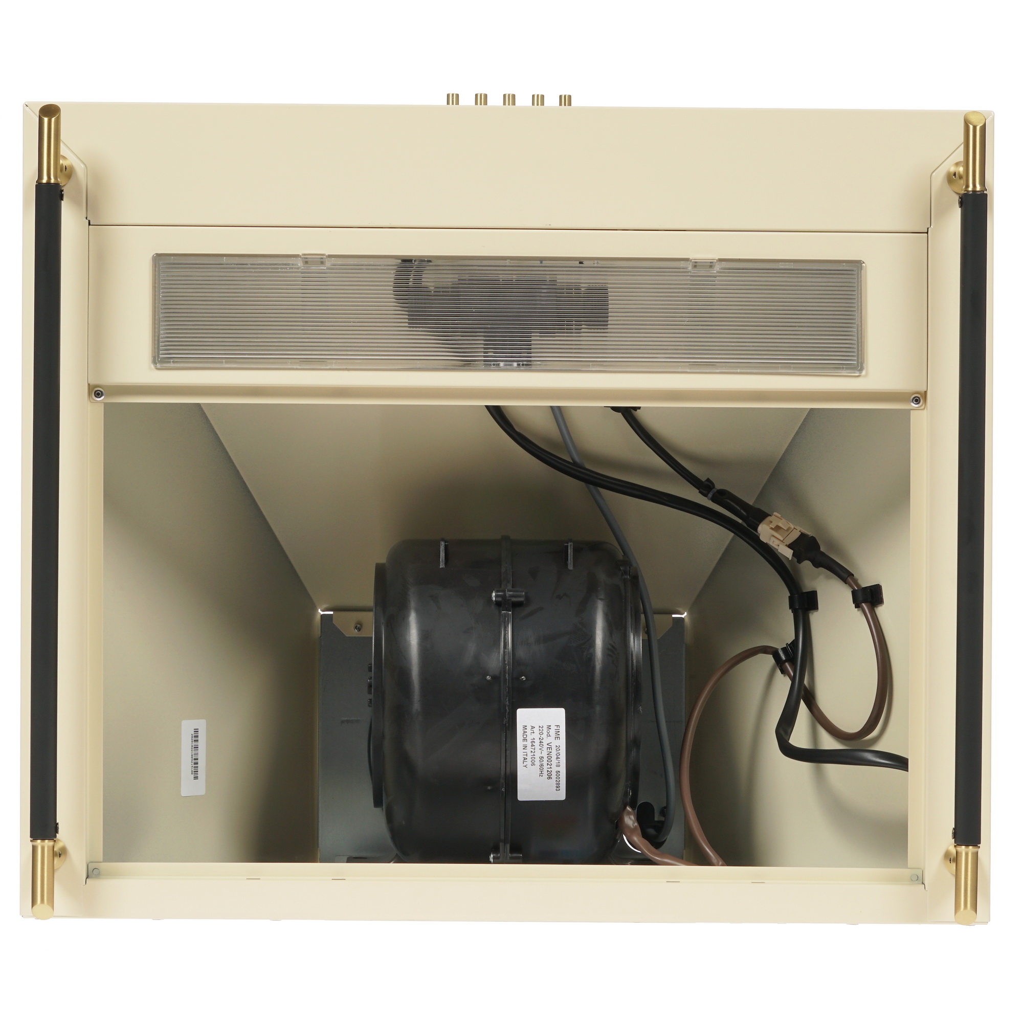 8127411 Вытяжка каминная Beko CWB6410CR бежевый/золотистый, черный STDN-0007255 - Вид №6