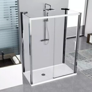 Душевой уголок 110x70 KUADRA 2P+F+F Novellini KUADRA