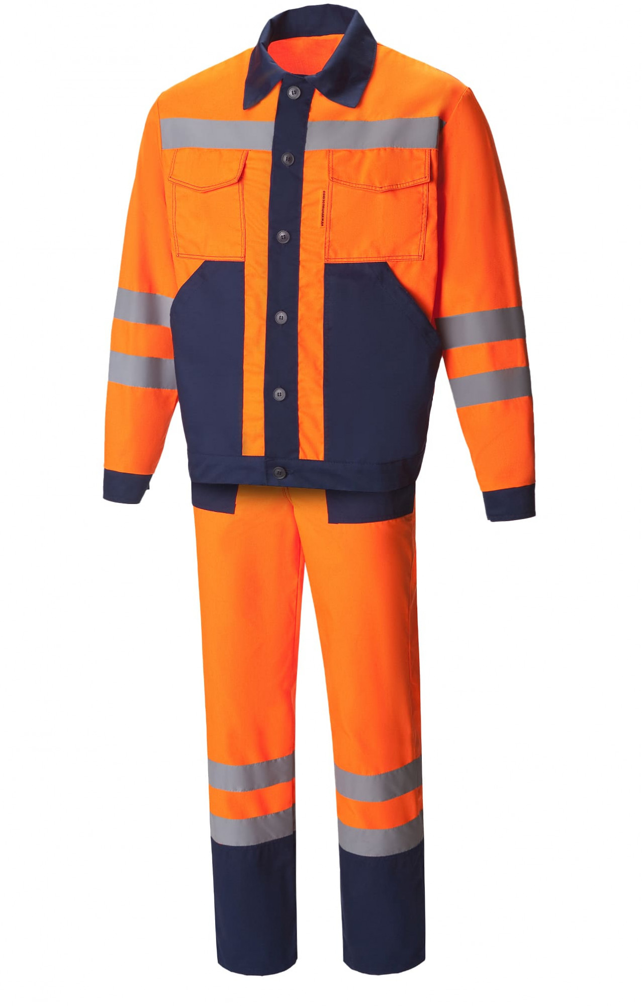 65943 Костюм "Магистраль" с СВП  Летняя спецодежда  размер 56-58/182-188 