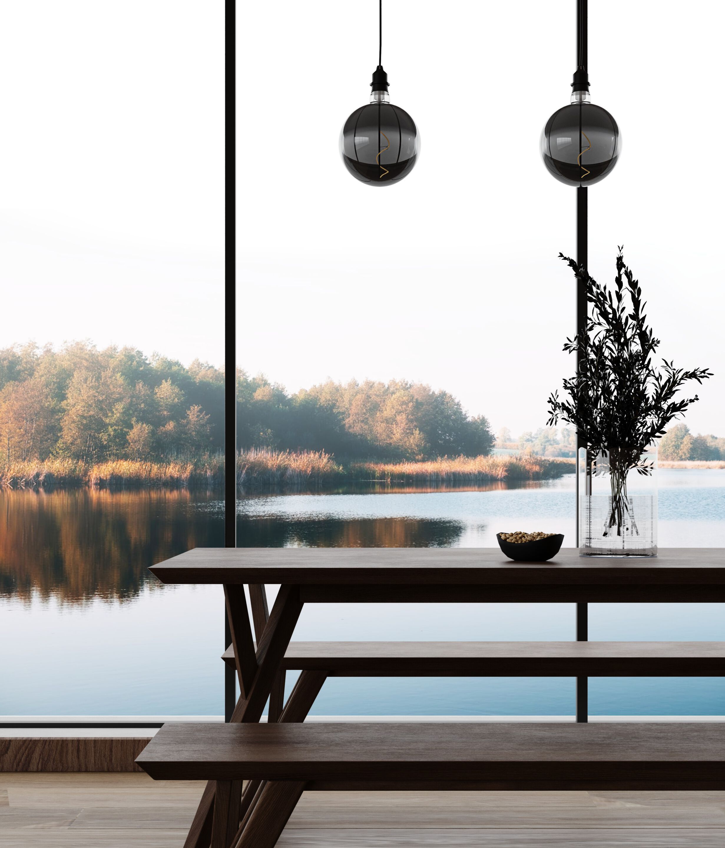 Скамья из акации POMAX Hopper ARCH-00079525 - Вид №2