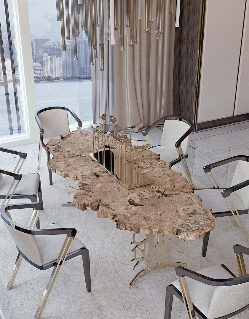 Bizzotto Прямоугольный обеденный стол из вереска Sidney 108 - Вид №2