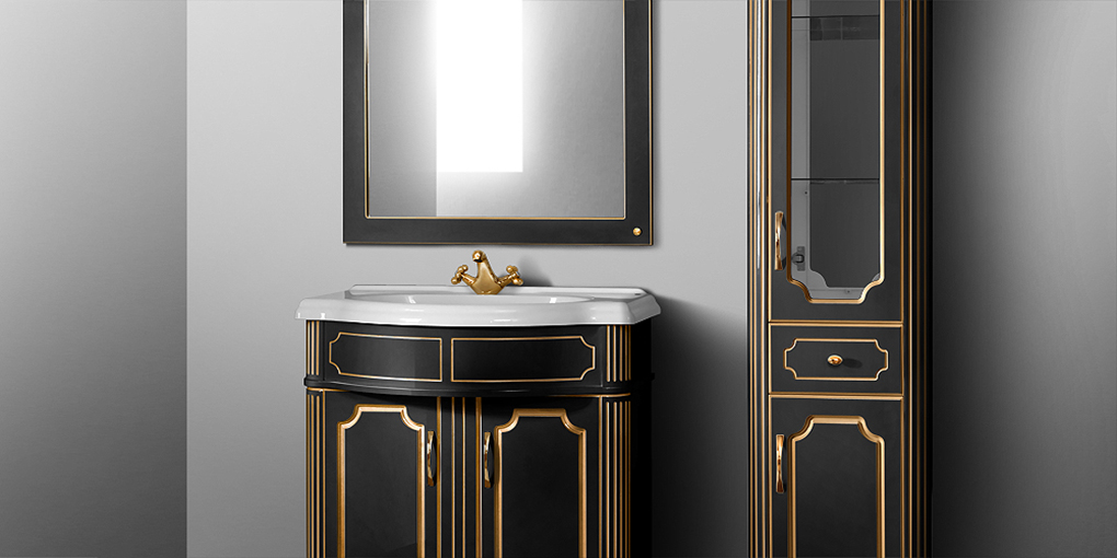 Комплект мебели для ванной Belux Каталония 85(39) АРКТИКН8539 - Вид №1