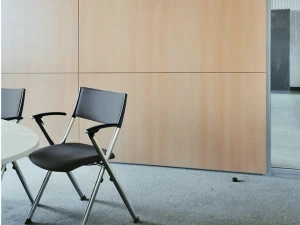 König Neurath Звукоизоляционная сдвижная стена из дерева для офиса Horizonte