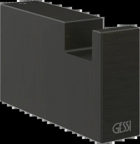 Крючок для халата 20921 187 Gessi Rettangolo k СОСТАРЕННАЯ БРОНЗА