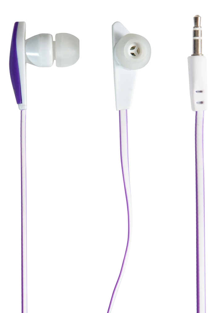 63706 наушники вставки trendy 706 сиреневый + белый Defender Santreyd  - Вид №2
