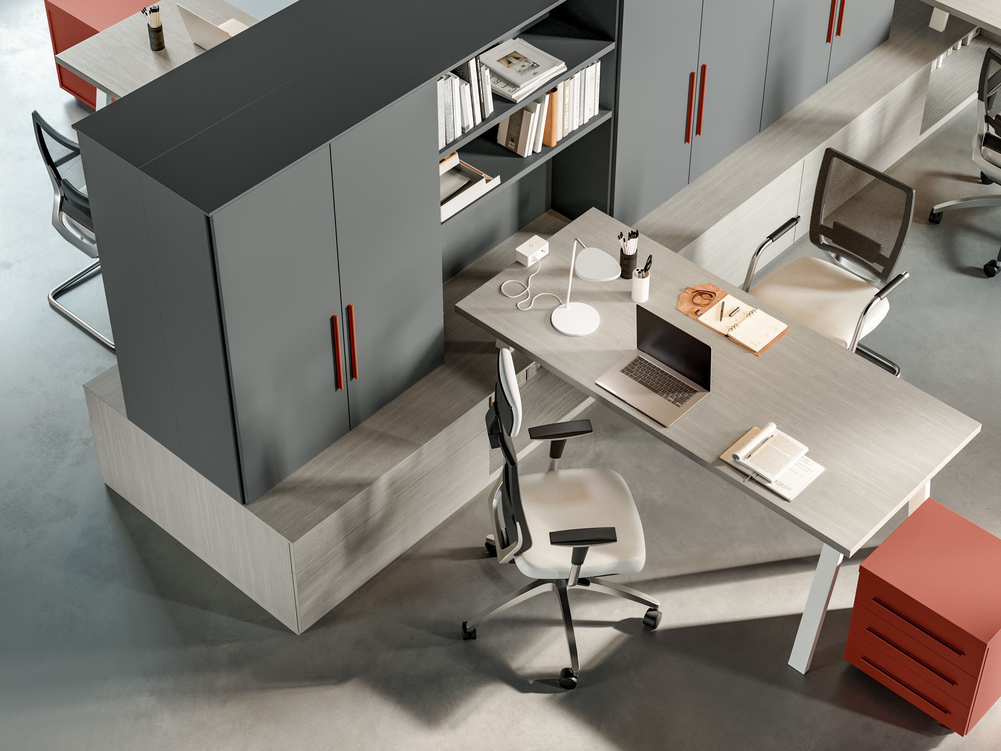 Рабочий стол для поддержки Giessegi OfficeTime ARCH-00144353 - Вид №2