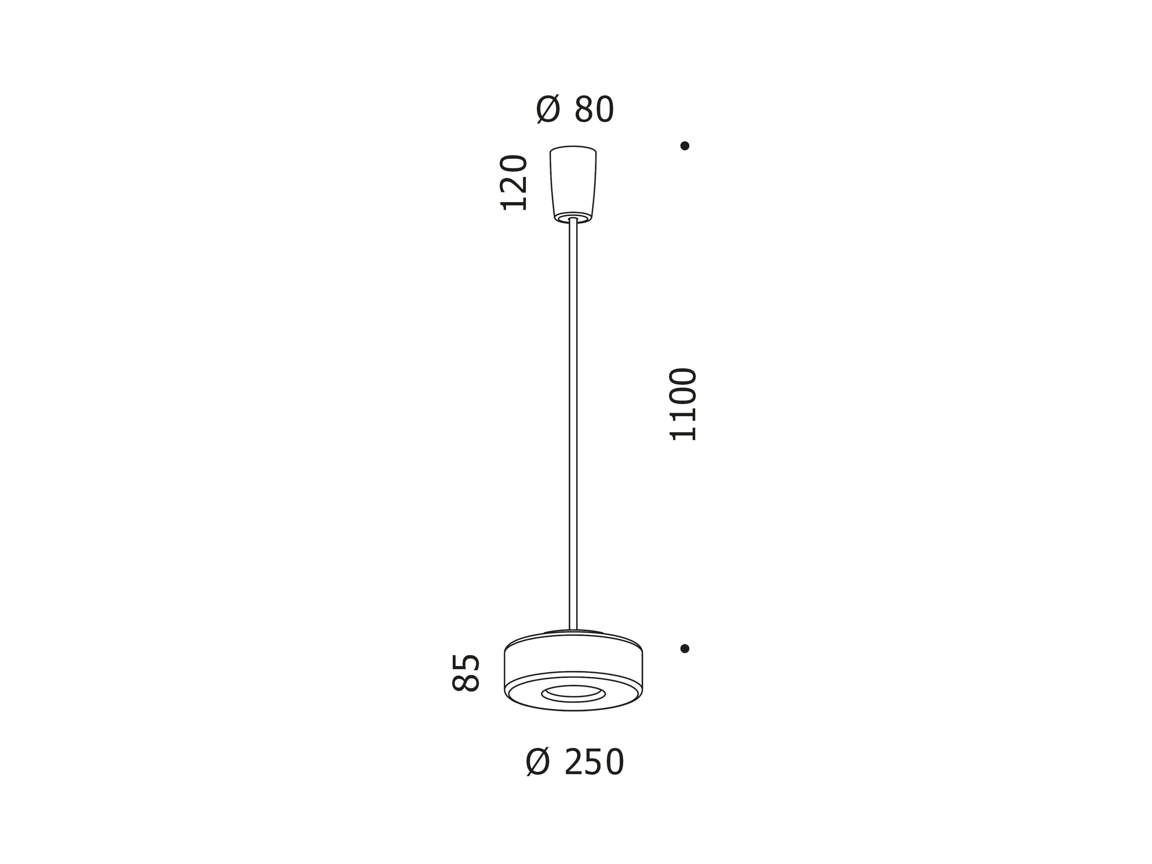 Стеклянный светодиодный подвесной светильник serien.lighting керлинг ARCH-00056755 - Вид №7