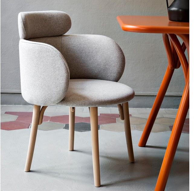 Wiener GTV Design Стул с обивкой и подлокотниками sun-id-1349572 - Вид №2