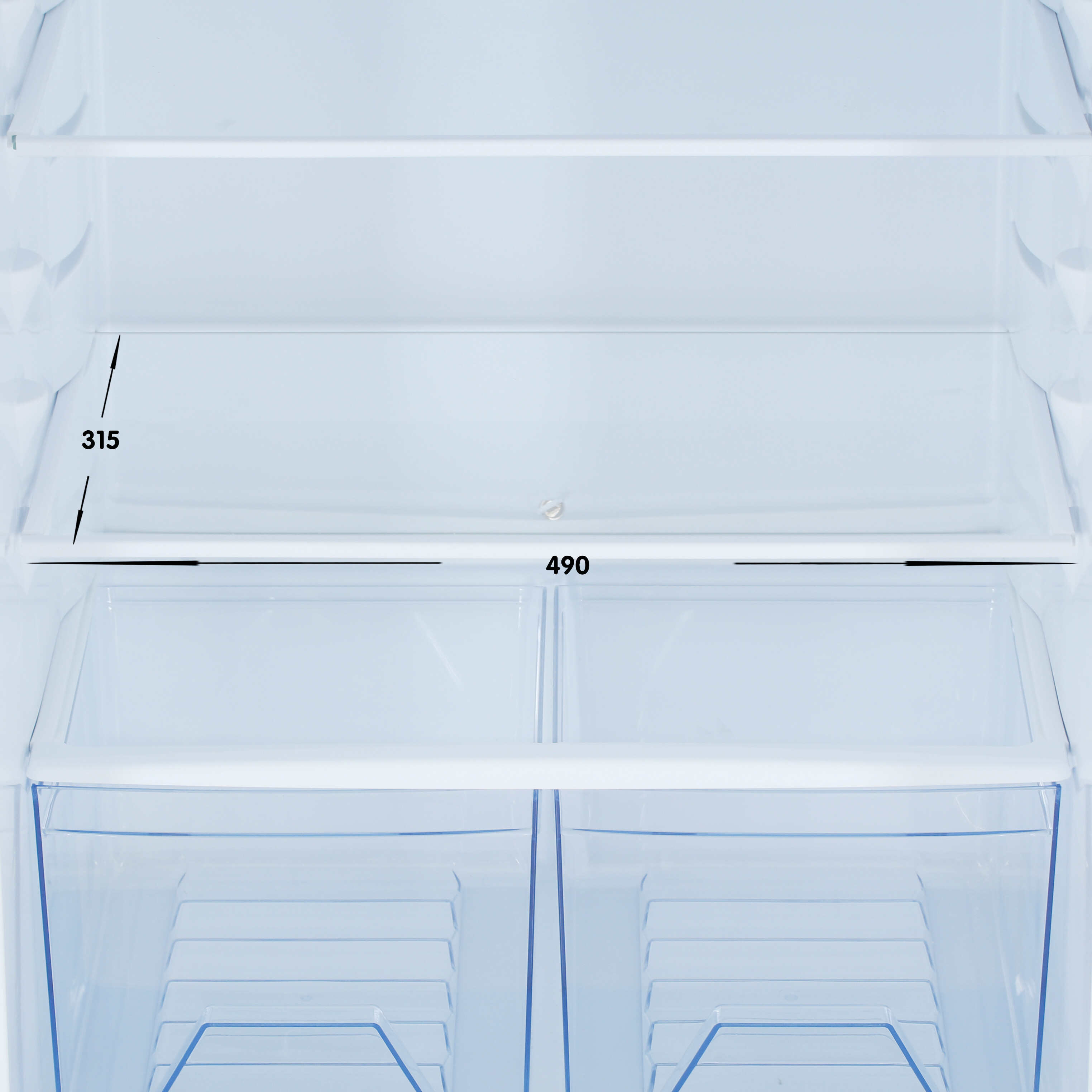 4721119 Холодильник с морозильником   DON R-290 BE бежевый STDN-0001056 - Вид №8