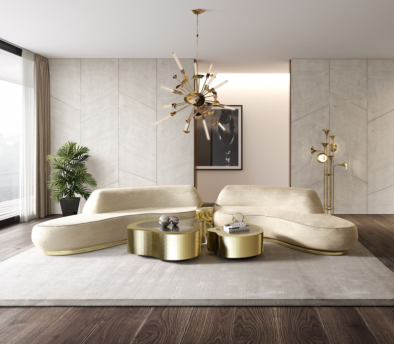 0-055 Центральный стол Wave из черного дерева Boca Do Lobo  - Вид №7