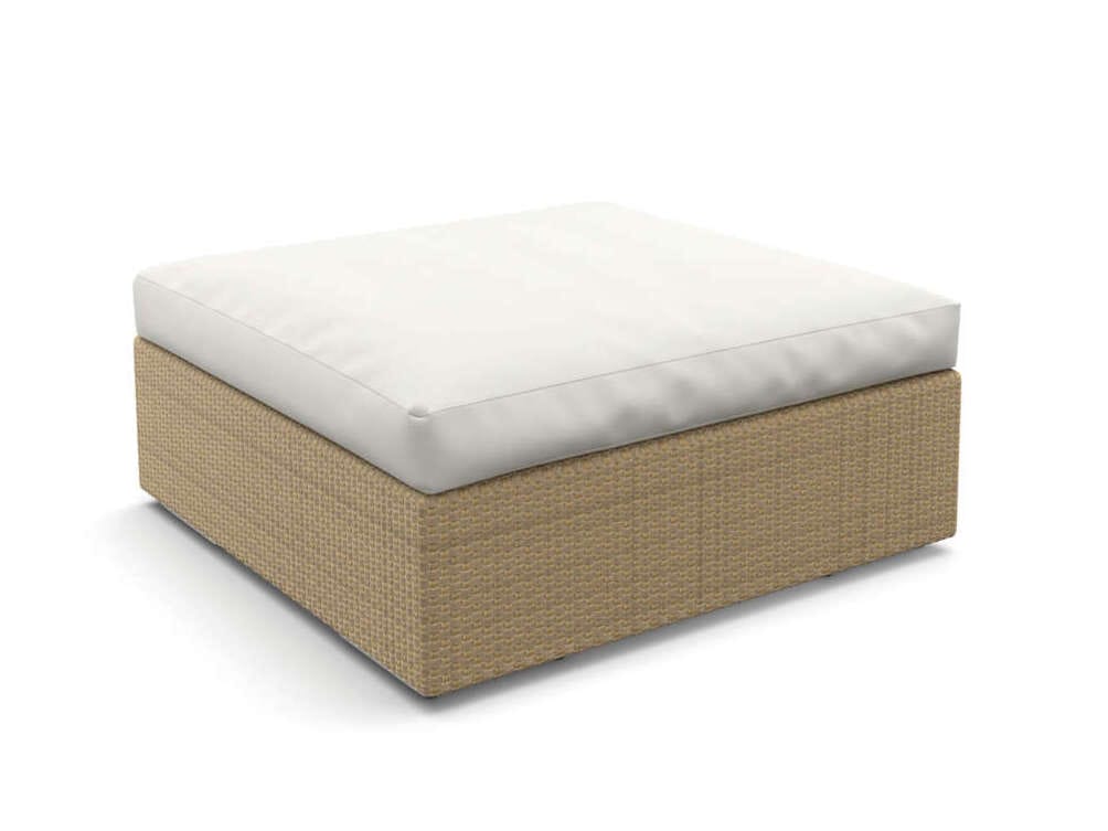 Синтетическое волокно квадратная Садовая подставка для ног DEDON LOUNGE ARCH-00113910