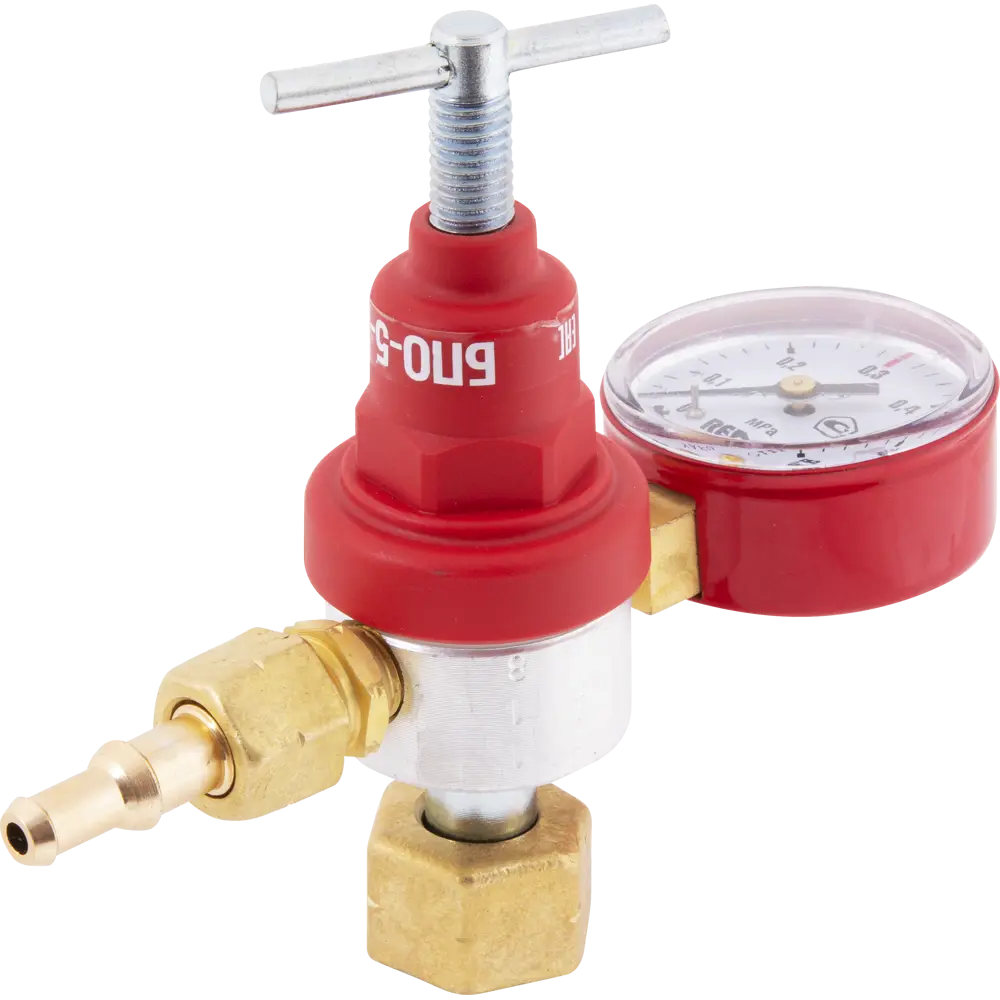 Редуктор с манометром для газового баллона НЗГА STLM-2149815