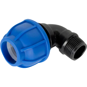 Отвод ПНД Unio ø3/4"х25 мм наружная резьба 82149022 STLM-2162679