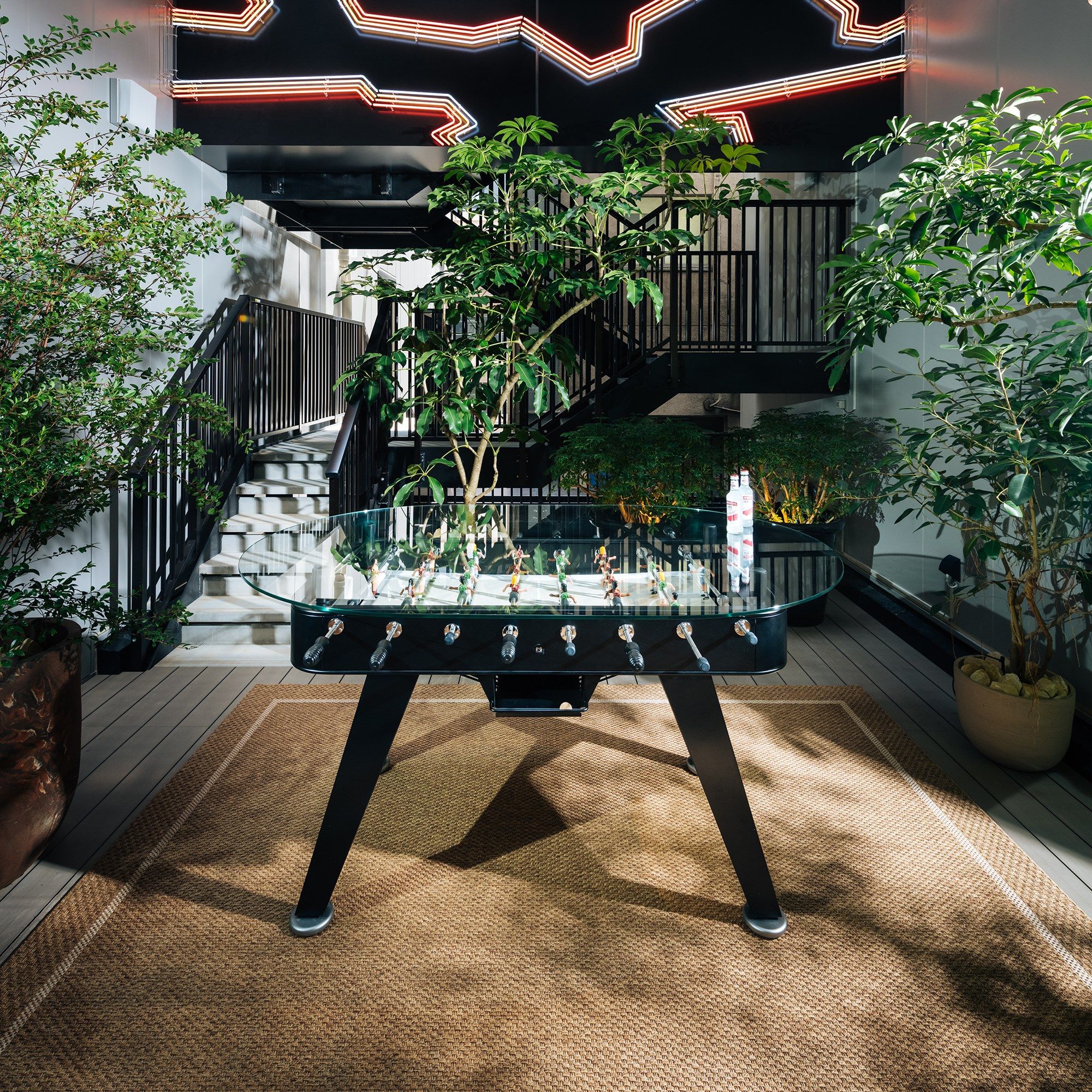 Овальный обеденный стол из стали и стекла RS Barcelona RS2 DINING ARCH-00079592 - Вид №3