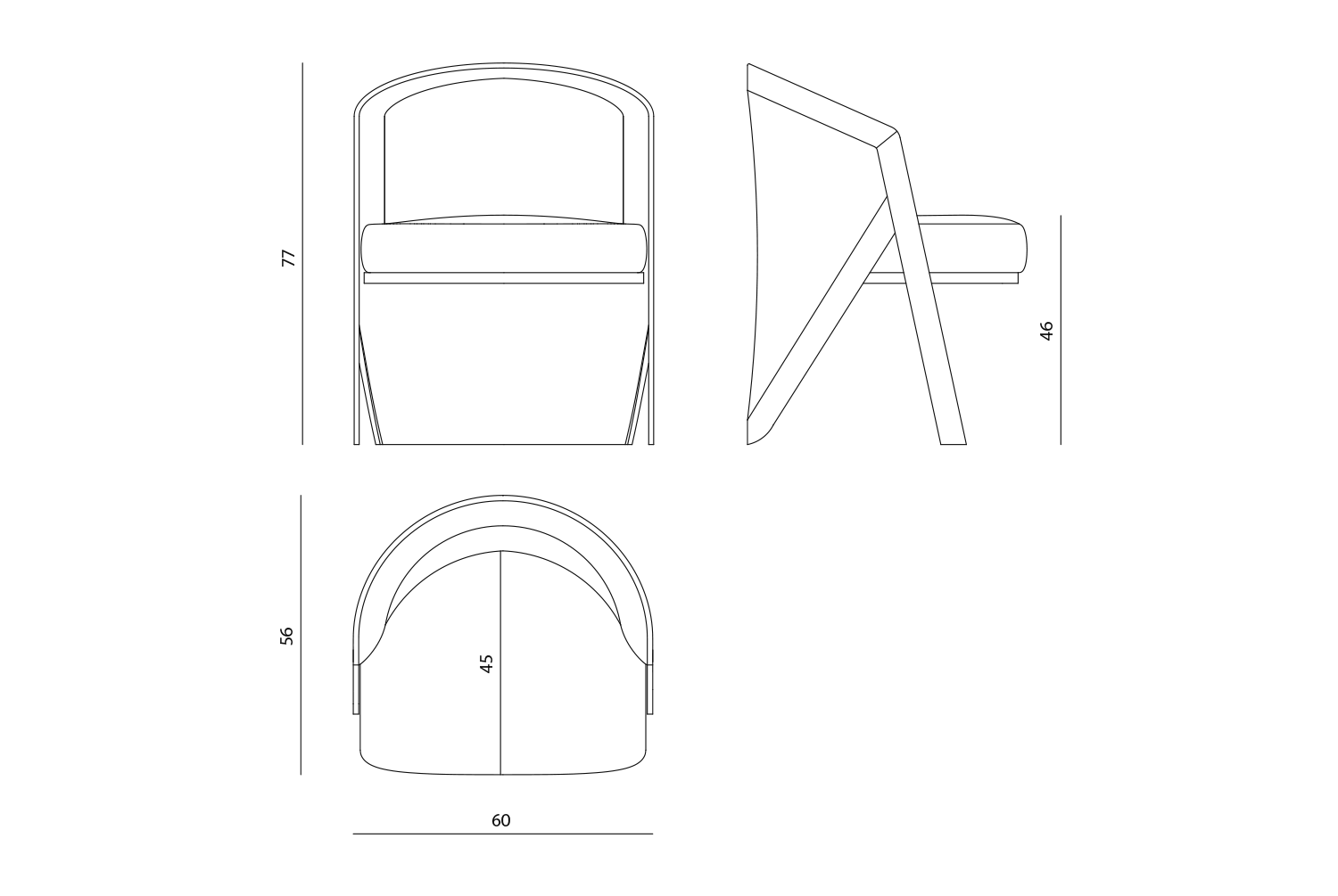 Lucky Стул Visionnaire  - Вид №4