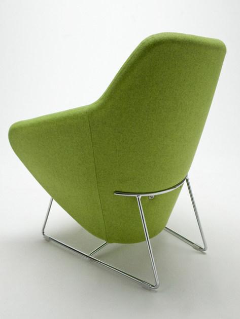 Segis Кресло на санках из ткани с подлокотниками  I144  - Вид №3