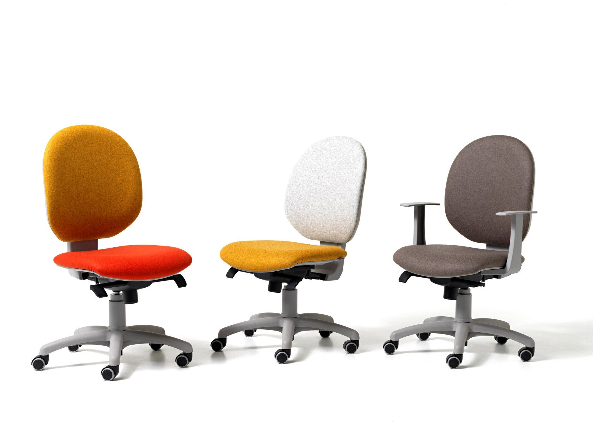 5 спиц ткань регулируемая высота операционный стул офис Diemme Бинго ARCH-00066499 - Вид №3