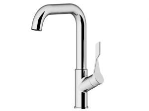 Смеситель для кухни с поворотным изливом