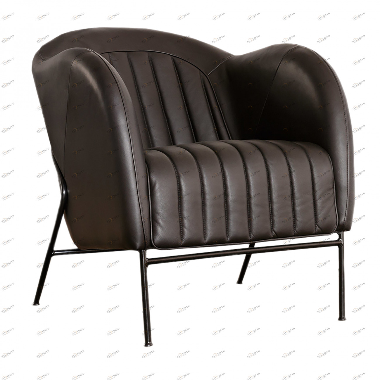 Кресло Mini черное SITS MINI 192466 Коричневый