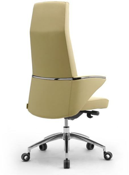 Leyform Поворотное кожаное кресло руководителя с подлокотниками  2600  - Вид №3