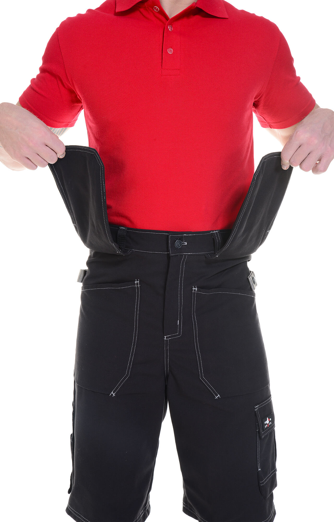 62881 Шорты  черные Union Space  Летняя спецодежда  размер 48-50/182-188  - Вид №7