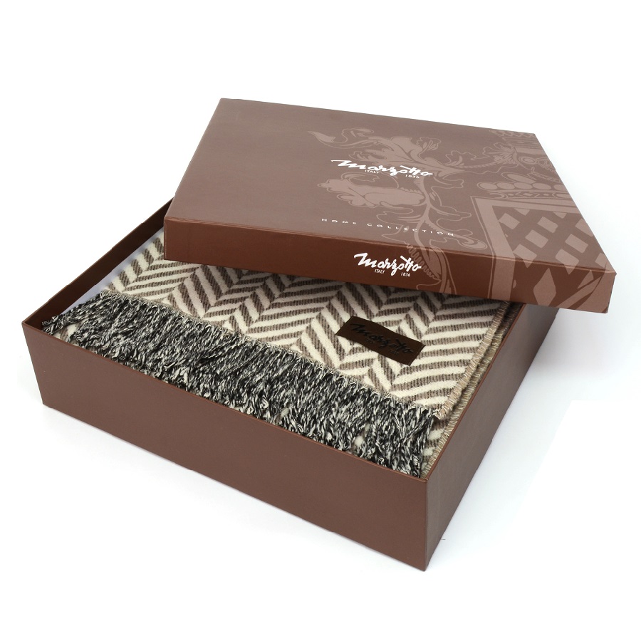 Плед Palladio, 130х180 см, светло-коричневый MARZOTTO PALLADIO0001 - Вид №2