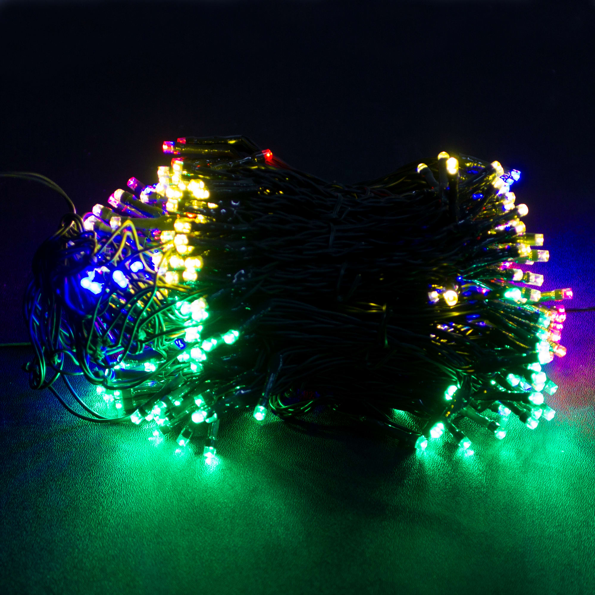 14041065 Электрогирлянда наружная «Занавес» 2 м 400 LED мультисвет Santreyd 