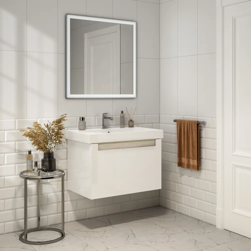 Керамическая плитка ARTENS Roissy белая матовая 9.9x20 см 86844281 STLM-0071973 - Вид №5