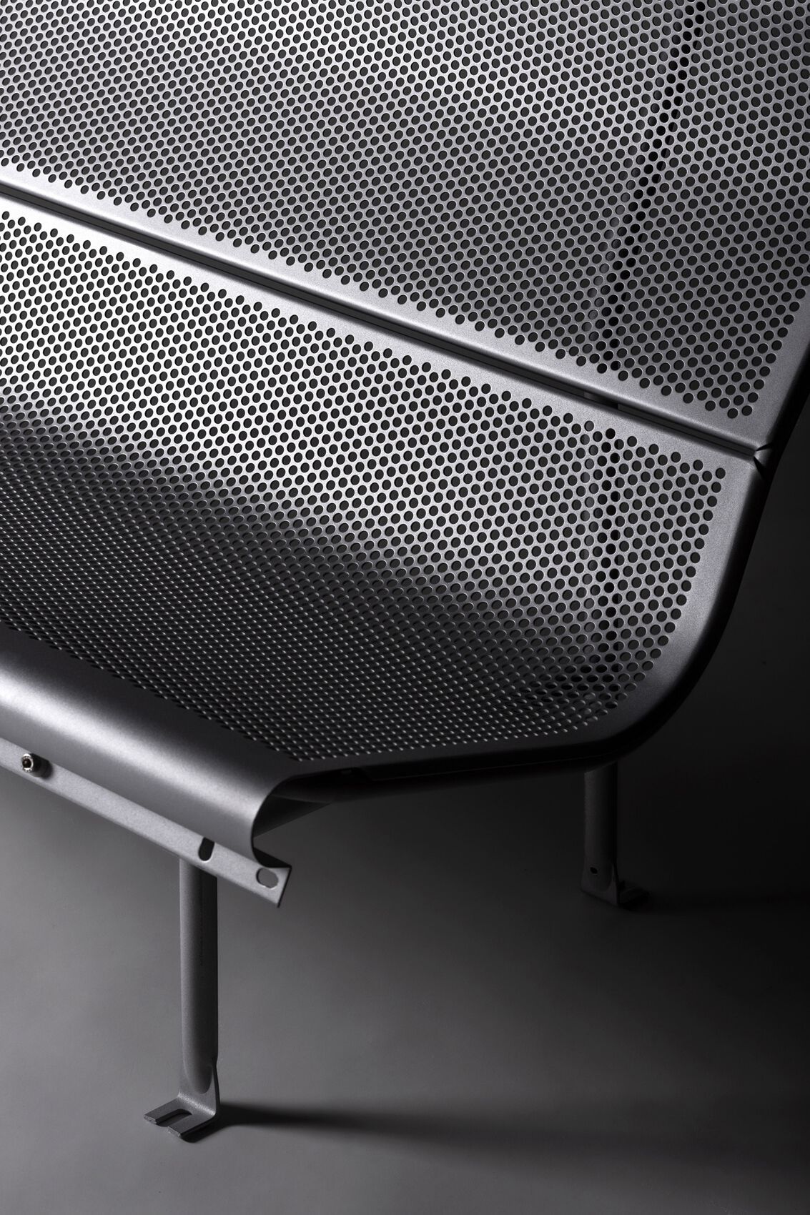 Модульная стальная скамья со спинкой BD Barcelona PERFORANO ARCH-00145783 - Вид №1