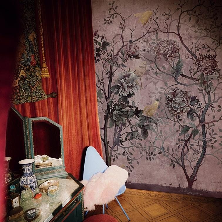 Wall&decò Экологические огнестойкие обои с цветочными мотивами Contemporary wallpaper 2020 Wdaa200 - Вид №3