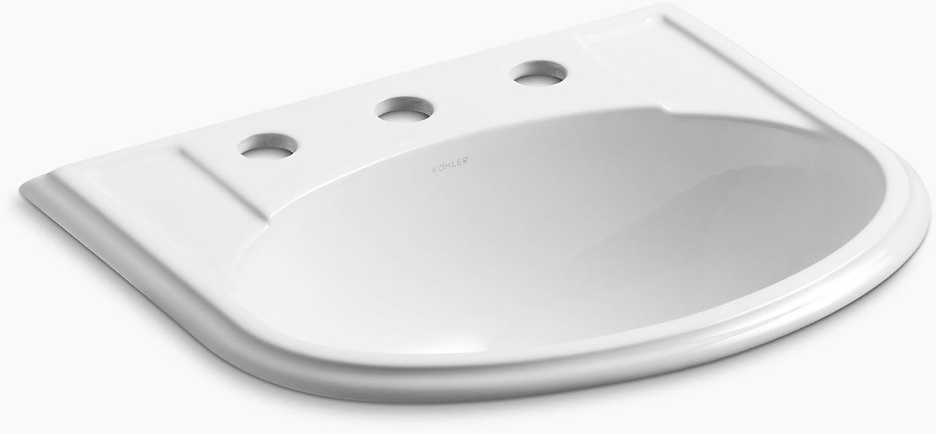 KOHLER Devonshire Встраиваемая раковина с 8 K-2279-8-G9  - Вид №1