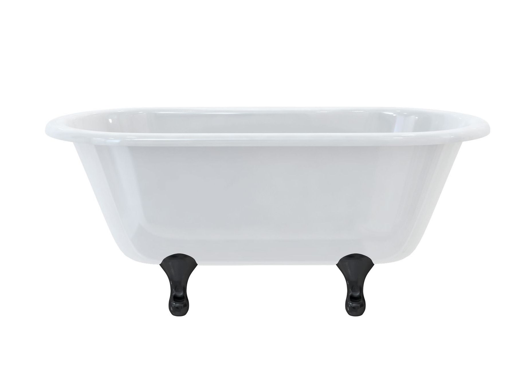 Овальная акриловая ванна на ногах Burlington ARCH-00030731 - Вид №9