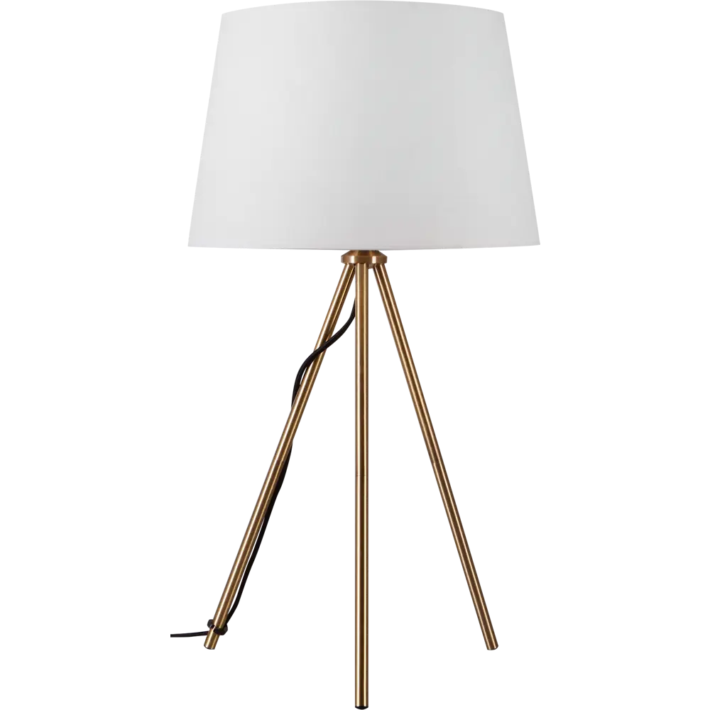 Настольный светильник Freya с текстильным абажуром на треноге 83737622 STLM-0043951 - Вид №2