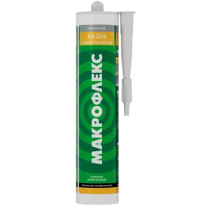 Makroflex универсальный силиконовый герметик прозрачный 290 мл 83321475