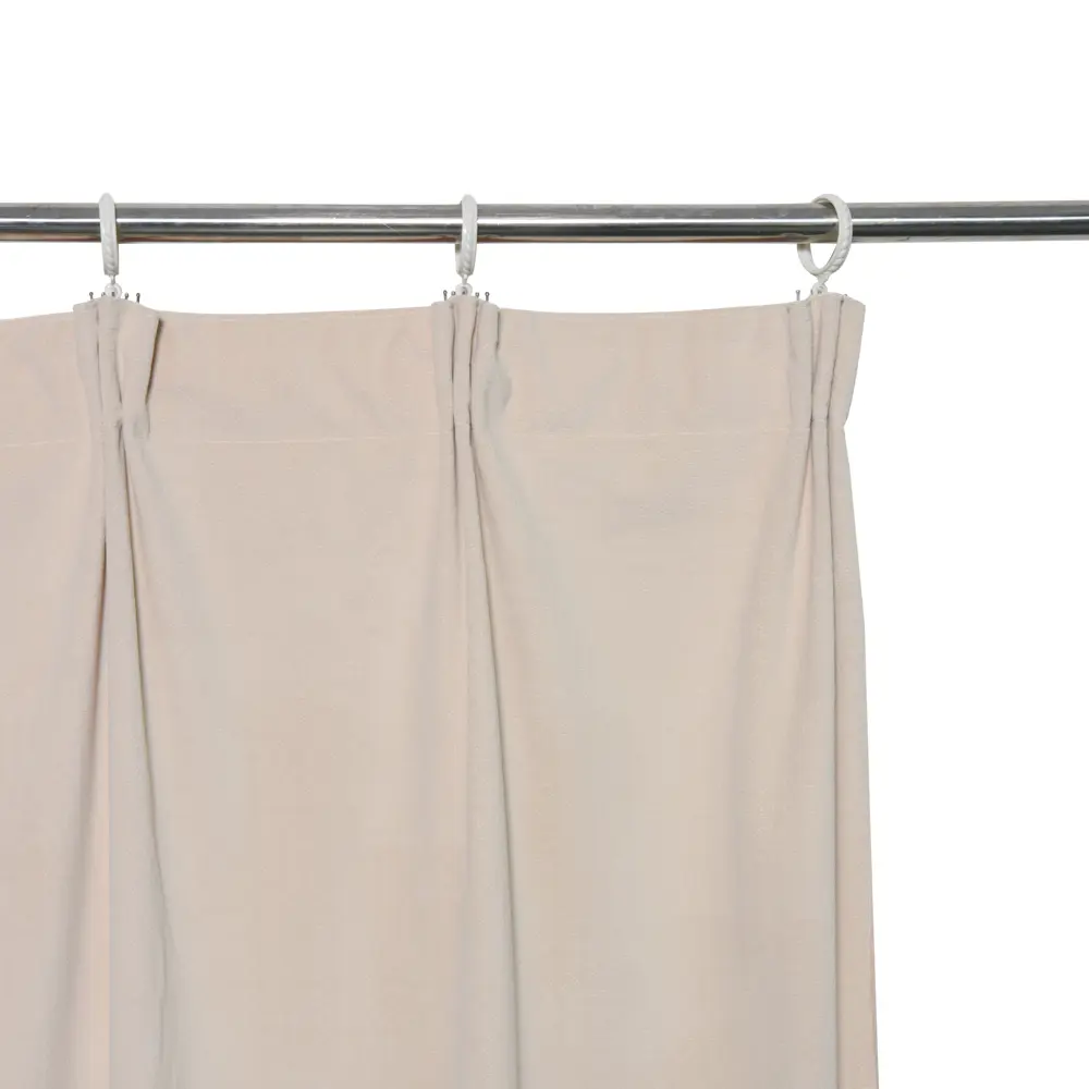 Штора на ленте Inspire Nelio 140x280 см цвет бежевый STLM-2158247 - Вид №3