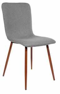 Стул со спинкой серый "Скарджил" STOOL GROUP ДИЗАЙНЕРСКИЕ, ИНТЕРЬЕРНЫЕ 00-3946188 Серый