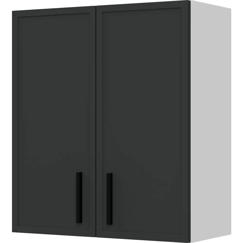 DELINIA Навесной кухонный шкаф Неро графит 60х67.6х29 см 86586442 STLM-0070495 - Вид №1
