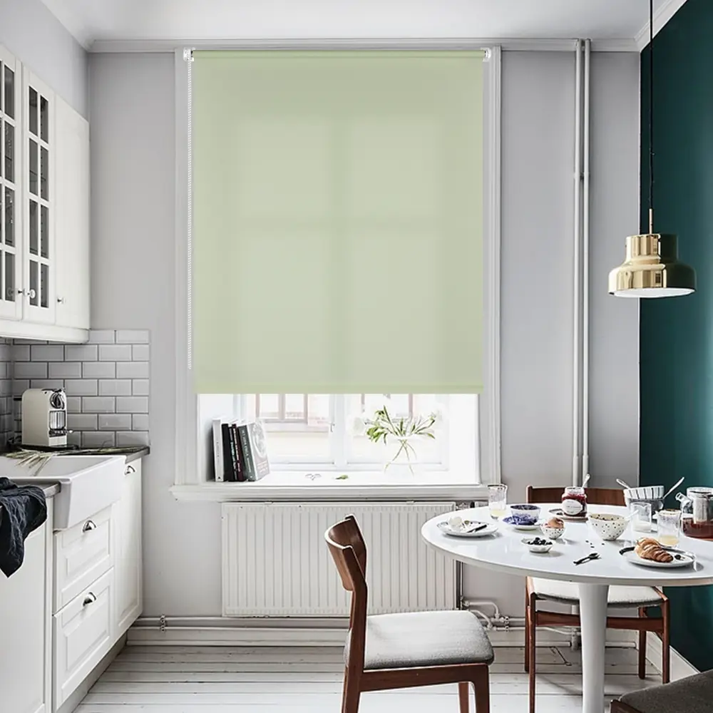 Штора рулонная Plain, 40x160 см, цвет фисташковый PRAKTO STLM-2107912 - Вид №5