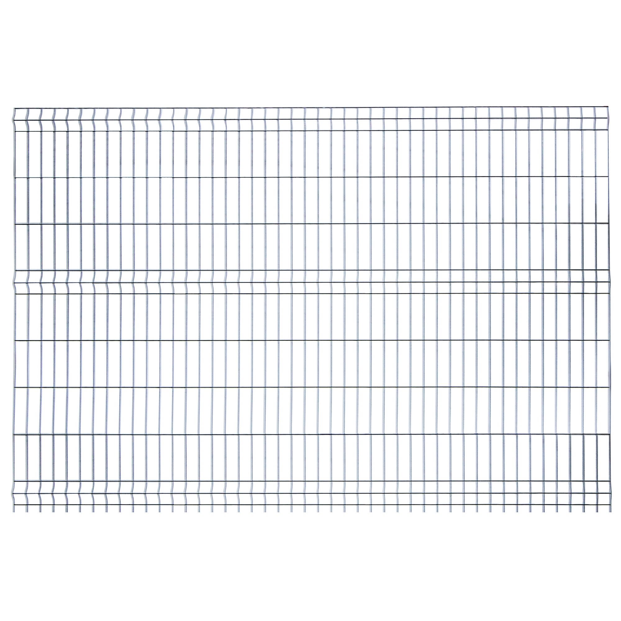 17597481 3D панель Light для забора 1.73х2.5 м оцинкованная сталь зеленый Santreyd  - Вид №1