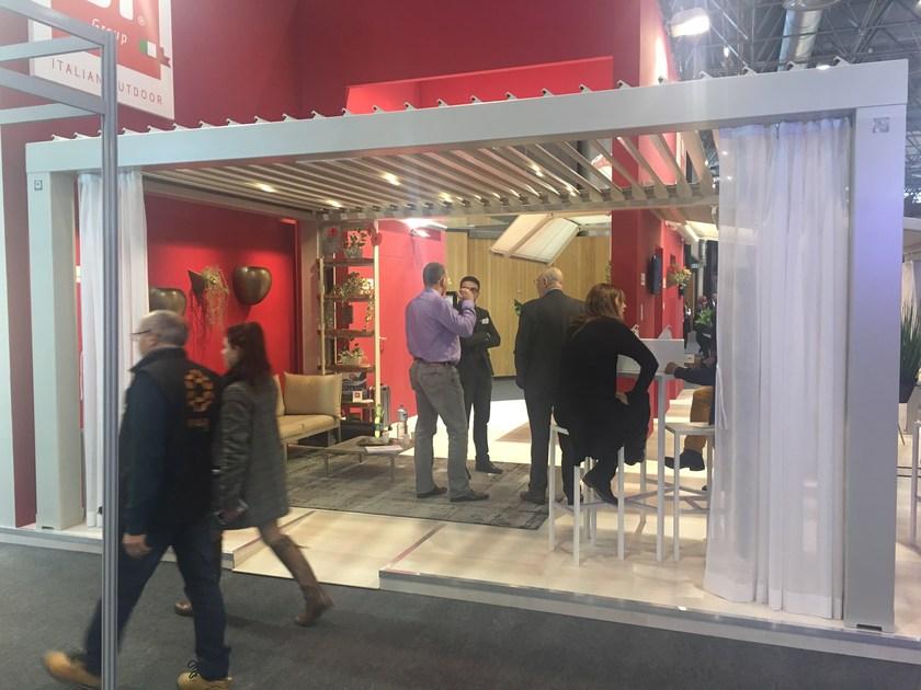 BT Group Отдельностоящая алюминиевая пергола с регулируемыми жалюзи Prestige sun-id-1416627 - Вид №4