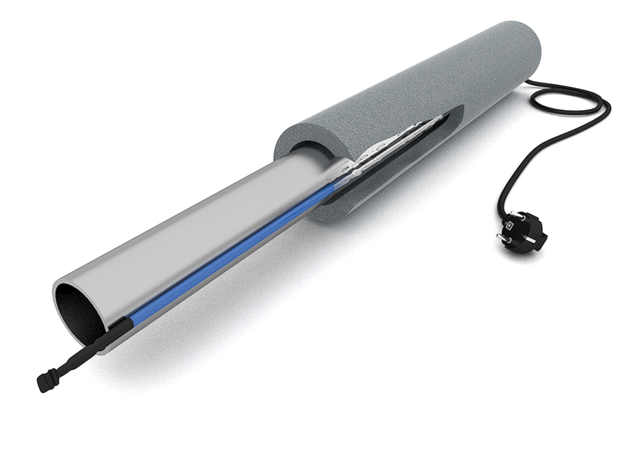 Danfoss Cаморегулируемые нагревательные кабели для системы антиобледенения и обогрева продуктопроводов DPH-10 кабель саморег. 4 м 40 Вт 98300072  - Вид №2