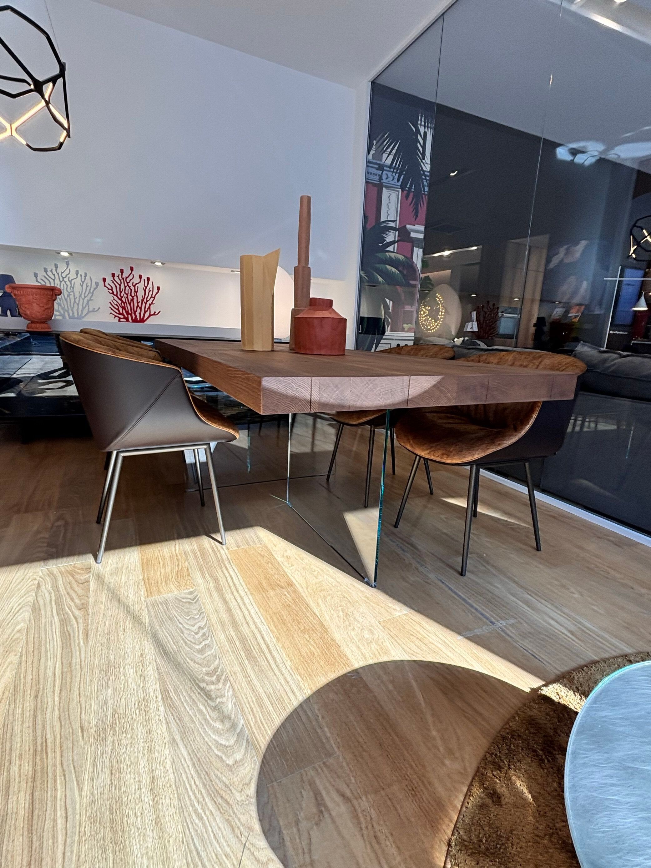 Кожаный стул с подлокотниками In Stock озеро ARCH-00150356 - Вид №4