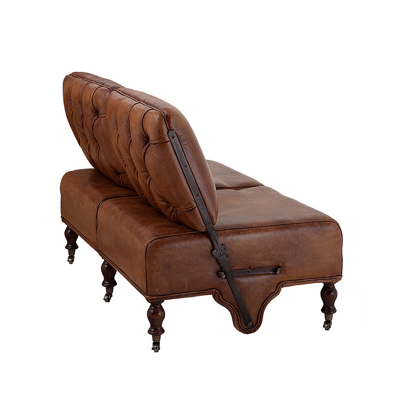 Диван прямой коричневый 106852 Eichholtz EICHHOLTZ ДИЗАЙНЕРСКИЕ, EICHHOLTZ 247518 Коричневый  - Вид №1