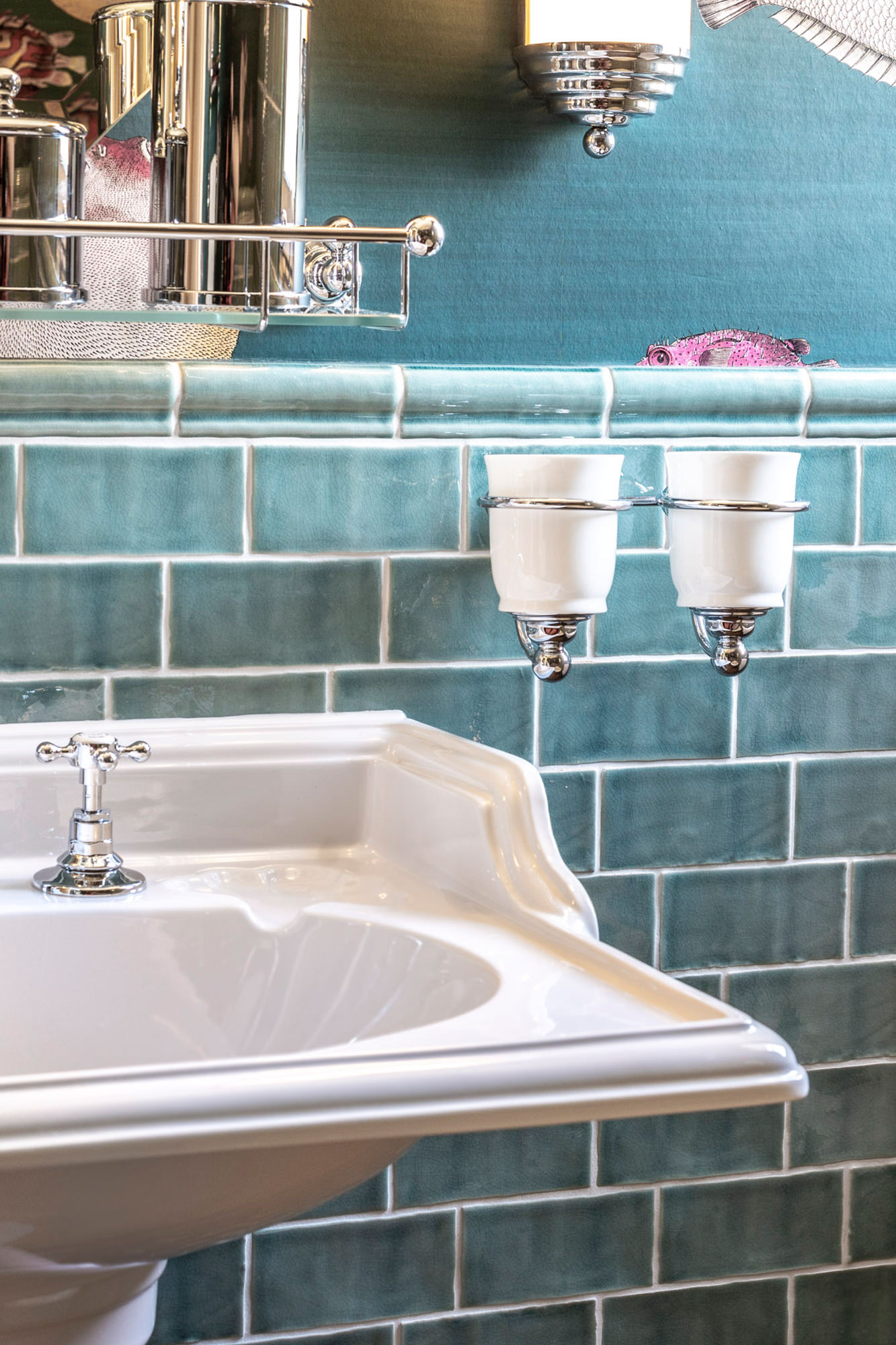 Traditional bathrooms Стакан для зубных щеток из фарфора P&R Pr6926.nk  - Вид №2