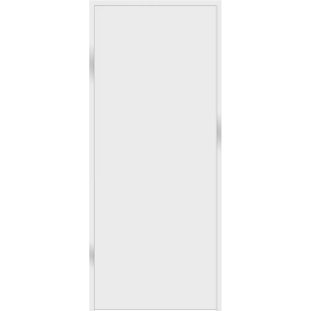 Дверь межкомнатная глухая Invisible Opt 70x200 см правая ПВХ цвет белый VELLDORIS STLM-2103667